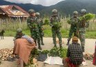 Siasat Cerdas Satgas Yonif 711/Raksatama Ubah Hasil Kebun di Paniai Jadi Senjata Pengentas Kemiskinan